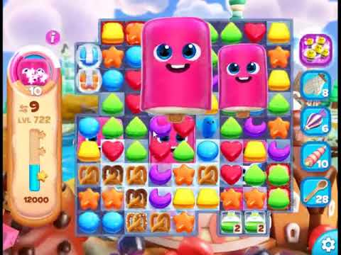 Cookie Jam Blast Level 722 - NO BOOSTERS 🍪 | SKILLGAMING ✔️