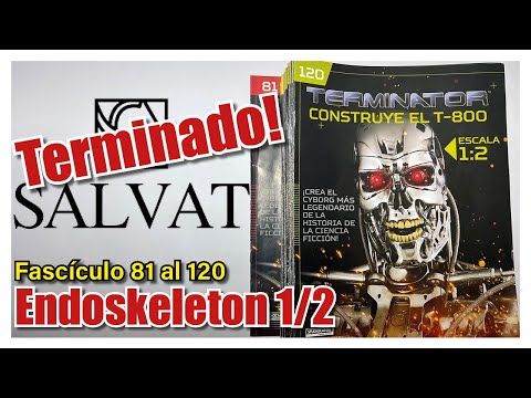 SALVAT Endoskeleton T-800 1/2 - The Terminator | Fascículos 81 al 120