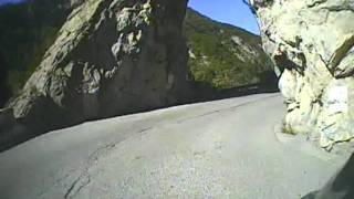 preview picture of video 'France, The N85 (D4085) Route Napoleon (Part 2) from Castellane to Sisteron on a VN1600'
