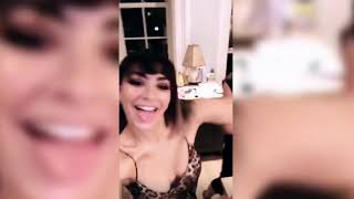 Charli XCX dances in skimpy leopard print dress