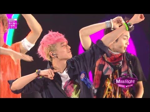 【TVPP】TEEN TOP - Miss Right, 틴탑 - 긴 생머리 그녀 @ Korean Music Wave in Bangkok Live