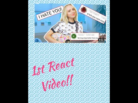 I reacted to Madilyn Bailey's Song Using Hate Comments (React Video Part 1)