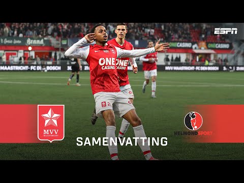 Ilano SILVA TIMAS scoort voor DERDE duel op RIJ 3️⃣ | Samenvatting MVV Maastricht - Helmond Sport