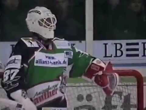 DEL 99-00 #30 Mannheim - Augsburg 5-1 alle Tore