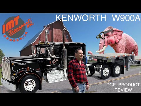 IMT Transport Garner Iowa Kenworth W900A Transcraft Step Deck 1:64th Scale DCP Product Review