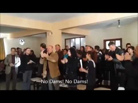 Vjosa Tour event in Selenica, March 13, 2015