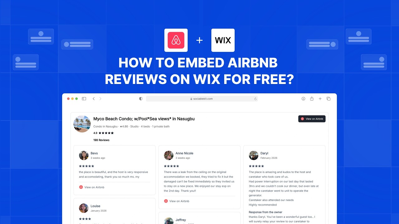 Airbnb Reviews video tutorial thumbnail