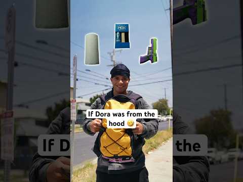 If Dora was from the hood‼️🤣 #comedyshorts #dora #sketchcomedy