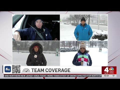 STORM COVERAGE: Winter storm slams New York, New Jersey; watch real-time updates