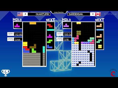 Jstris Cup XIV - QuantumHornet Vs. GardenSail - Losers Quarters