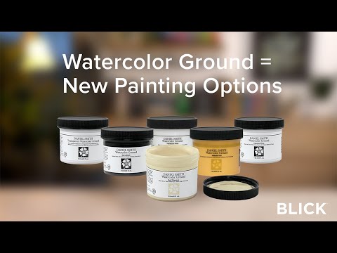 Expand Your Watercolor Techniques: Daniel Smith Watercolor Ground on Glass, Wood & More