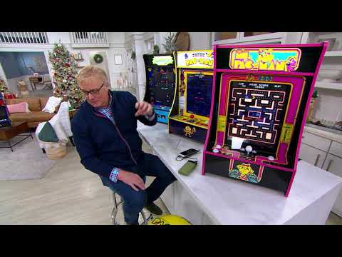 Arcade1Up 10 Game PartyCade Plus Portable Home Arcade Machine on QVC