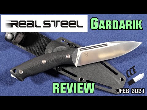 Fixed Blade Friday - Review of the GARDARIK by Real Steel Knives - RS3736