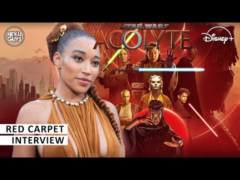 Amandla Stenberg | Star Wars: The Acolyte Premiere Interview | Celebrating the women of Star Wars