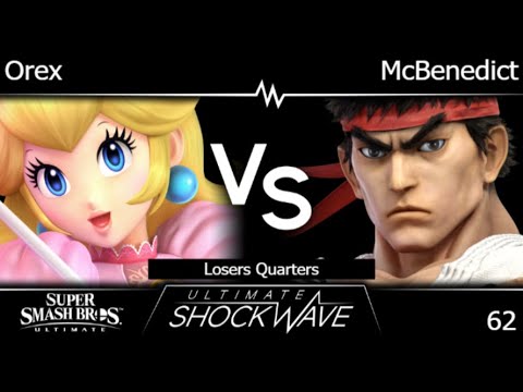 USW 62 - UTDe | Orex (Peach) vs TLOC | McBenedict (Ryu) Losers Quarters - SSBU