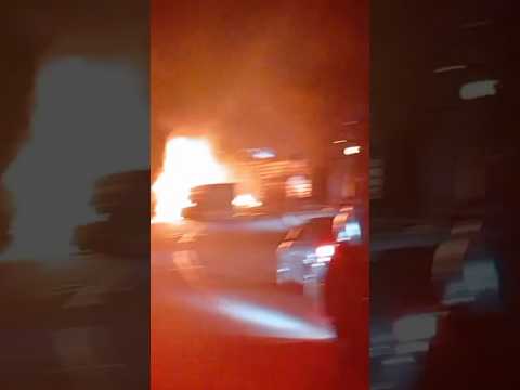 🔥 Explosão após colisão entre carretas interdita a BR-262 em Reduto