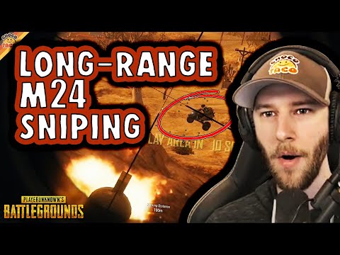 Long-Range M24 Sniping on Miramar ft. Halifax - chocoTaco PUBG Duos Gameplay
