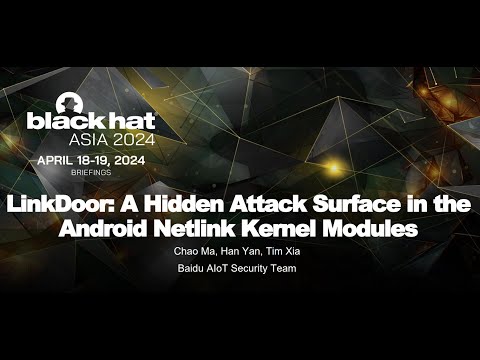 LinkDoor: A Hidden Attack Surface in the Android Netlink Kernel Modules