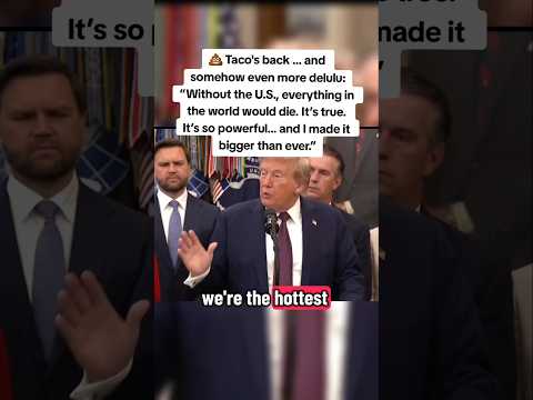 "Without me, the sun wouldn’t even rise”☀️🙄#politics #usa #news #politicalnews #fdt #trump