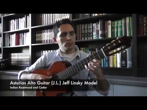 ASTURIAS Requinto Guitar, Jeff Linsky Model (JL1), MIJ Late 1980s image 24