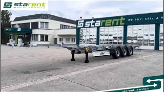 Satılık Fliegl Containerchassis ADR, 1x20 / 2x20 / 1x30 / 1x40 / 1x45 Highcube konteyner dorse - Görüntü 4 | Autoline TR Yeni Fliegl Containerchassis ADR, 1x20 / 2x20 / 1x30 / 1x40 / 1x45 Highcube konteyner dorse | Görüntü 4 - Autoline
