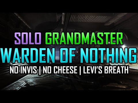 Solo Grandmaster Warden of Nothing on a Solar Hunter with Leviathan's Breath (Platinum / No Cheese)