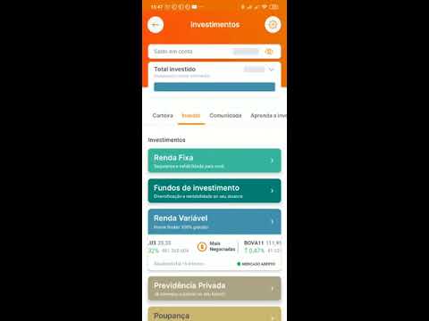 Fundo de reserva em ouro - GOLD11 - Home Broker no seu celular (Banco Inter).