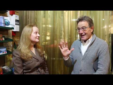 Bryan Cranston with Susan Wands at Watkins Books