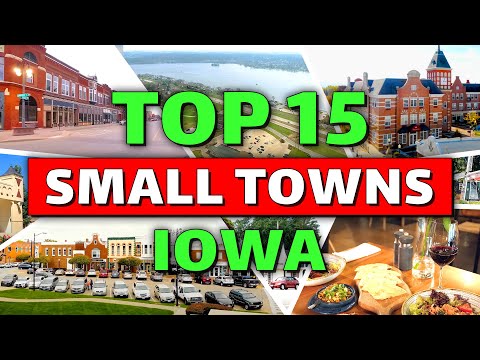 15 Best Small Towns in Iowa to Visit✨