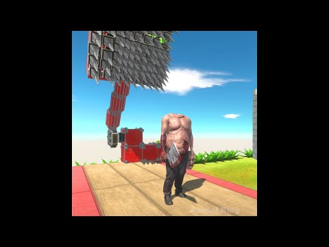 Headless Hulk is too slow for this challenge 💀 Animal Revolt Battle Simulator #shorts