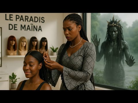 LE PARADIS DE MAÏNA OU LA PORTE DE L’ENFER? UN SALON DE COIFFURE PAS COMME LES AUTRES #conteafricain