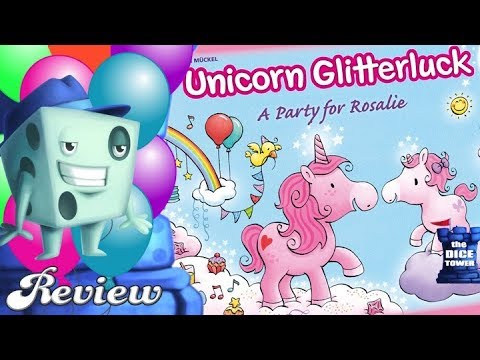 Unicorn Glitterluck: A Party for Rosalie Review - with Tom Vasel