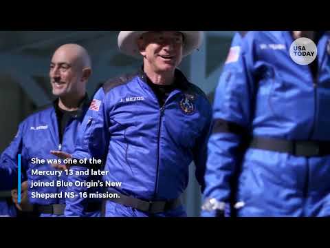 Wally Funk, the oldest woman to launch into space, dies
