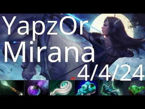 YapzOr Mirana vs Omniknight, Tiny - ez stuns - Secret vs Nigma g1 - EPIC League dota2