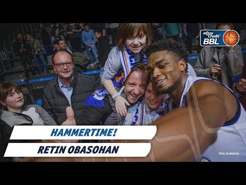 HAMMERTIME! Retin Obasohan dreht 'ne Runde.