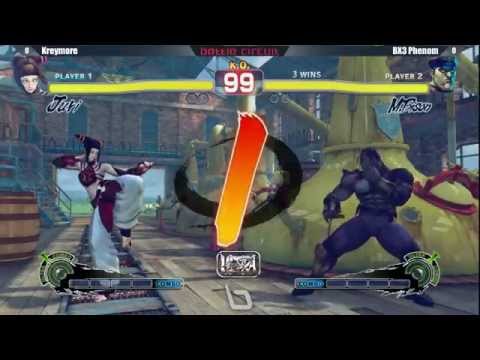 Next Level Battle Circuit 135 - USF4 - Kreymore (Juri) vs BK3 Phenom (Dictator)