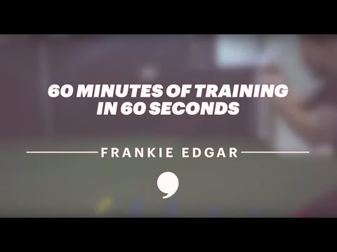 60 Minutes of Training in 60 Seconds with UFC's Frankie Edgar | The Players' Tribune
