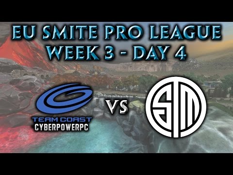EU SPL Week 3, Day 4 - Team Coast vs. Team Solomid