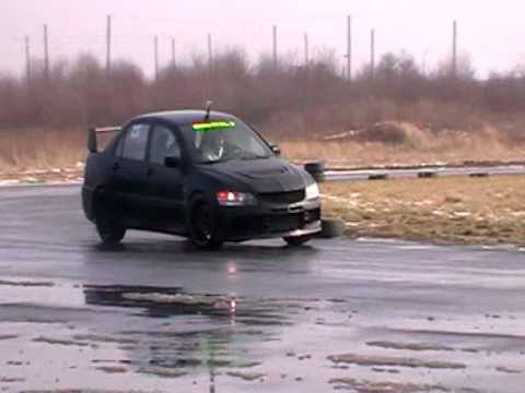 Paweł Ferdek/Mervin - Mitsubishi Lancer Evo VIII - WLTA 2012 I runda - 18.02.2012 r.