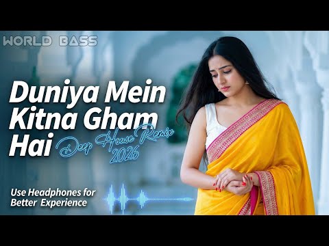 World Bass- Duniya Mein Kitna Gham Hai  (DJ Remix 2026 Beat Mix ) | Deep House Mix | 90s Hindi Song 