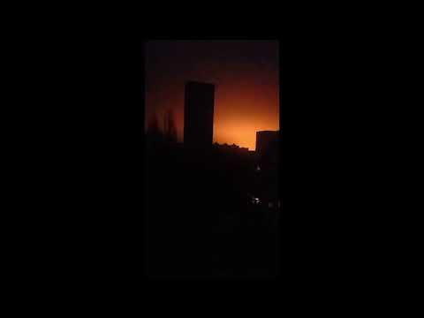Ukraine War - Explosion's in Kharkiv March 1 Evening