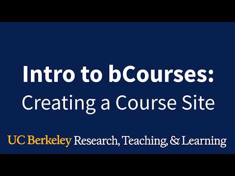 Berkeley Extension Canvas