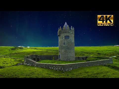 Ireland | Incredible 4K Drone Shots for Relaxation ☘️