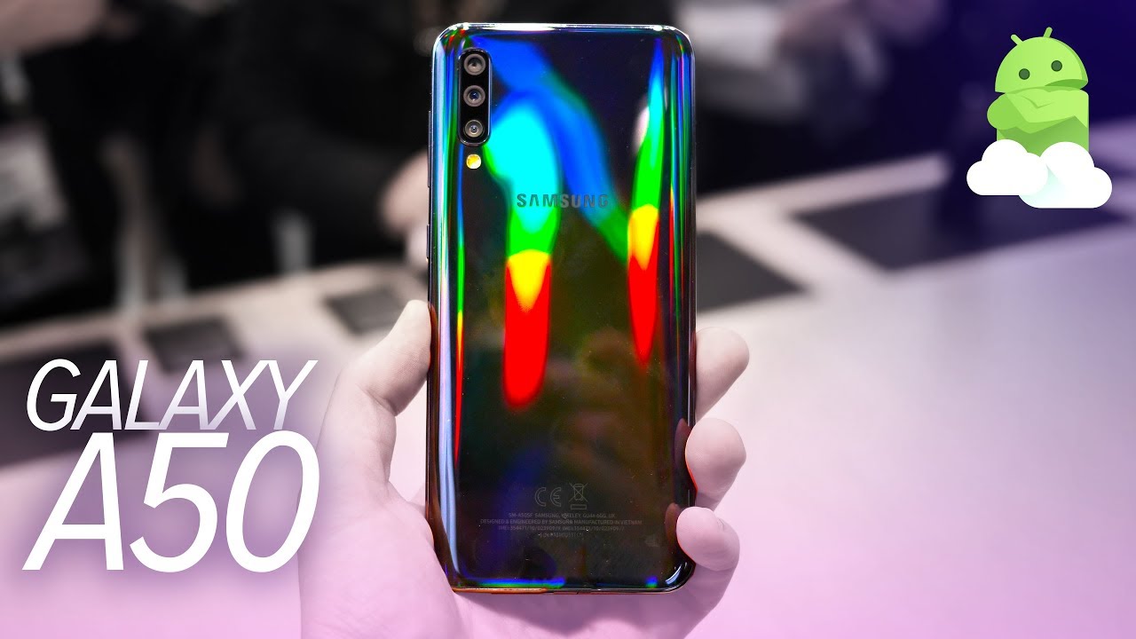 Samsung Galaxy A50 hands-on: 4,000mAh, triple camera, One UI for LESS than you'd think!