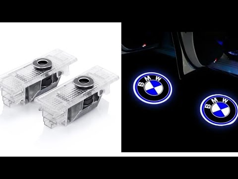 BMW 5 series E60 E61 F10 F11 F07 G30 G31 проекторы логотипов LED невыгорающие подсветка дверей 2шт door logo projector - фото 2 - id-p2953801955
