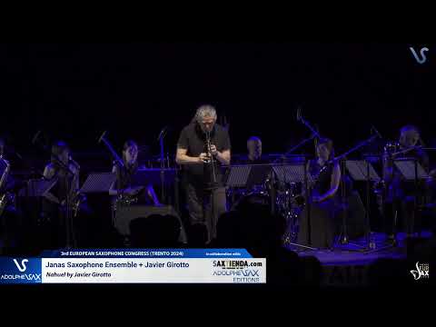 EURSAX 2024: Janas Saxophone Ensemble + Javier Girotto plays Nahuel by Javier Girotto