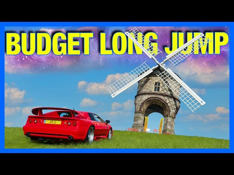 Forza Horizon 4 : Budget Long Jump Challenge!!