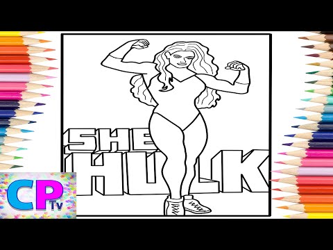 She Hulk Coloring Pages/Strongest She Hulk/Alan Walker - Dreamer | NCS - Copyright Free Music