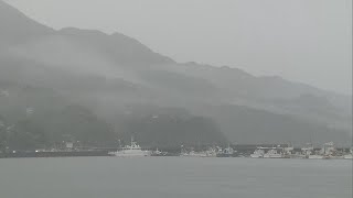 【台風情報】ダブル台風 台風8号が東海地方に最接近 三重・尾鷲市では降り始めからの雨量が270ミリ超 今後交通にも影響の可能性が 雨シミュレーション
