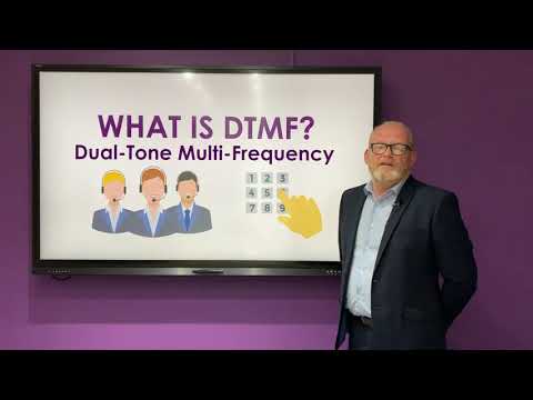 What is DTMF? - Dual Tone Multi-Frequency